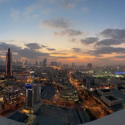 Dubai from the roof-top bar