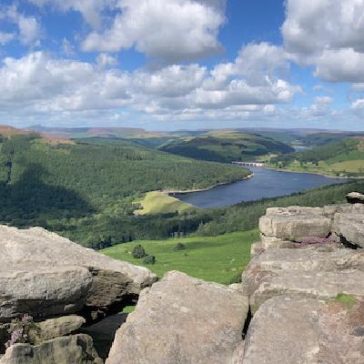 Ladybower from Bamford Edge