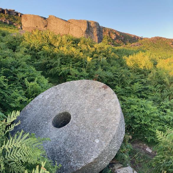 Peak District Millstone, Stanage Edge