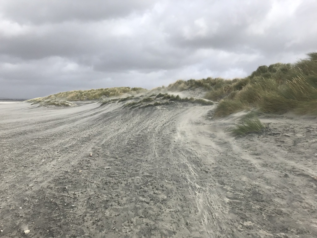 Sand in the wind, Witterings