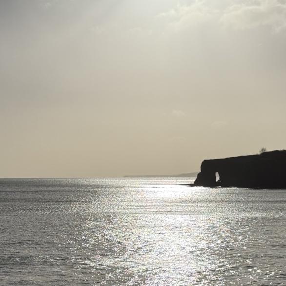 Winter sun in Dawlish